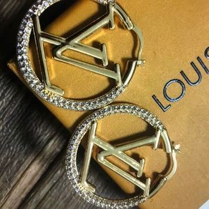 Louis Vuitton Gold Earrings